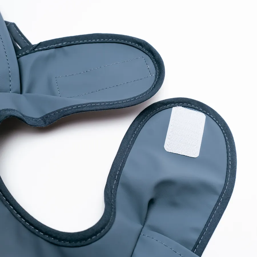 Bavoir bébé imperméable manches courtes à poche - Kassie