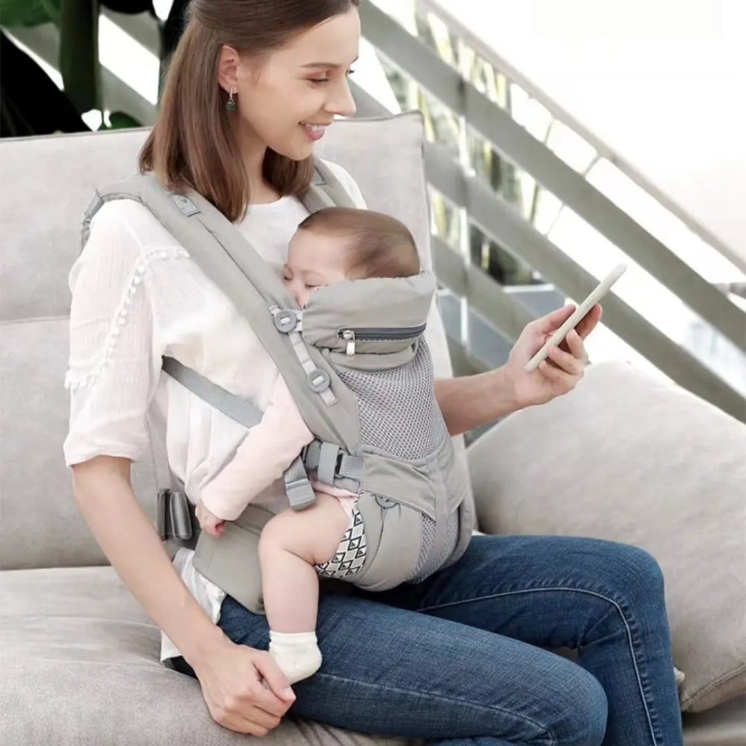 Porte bébé physio en coton Respirant - Sully Mesh