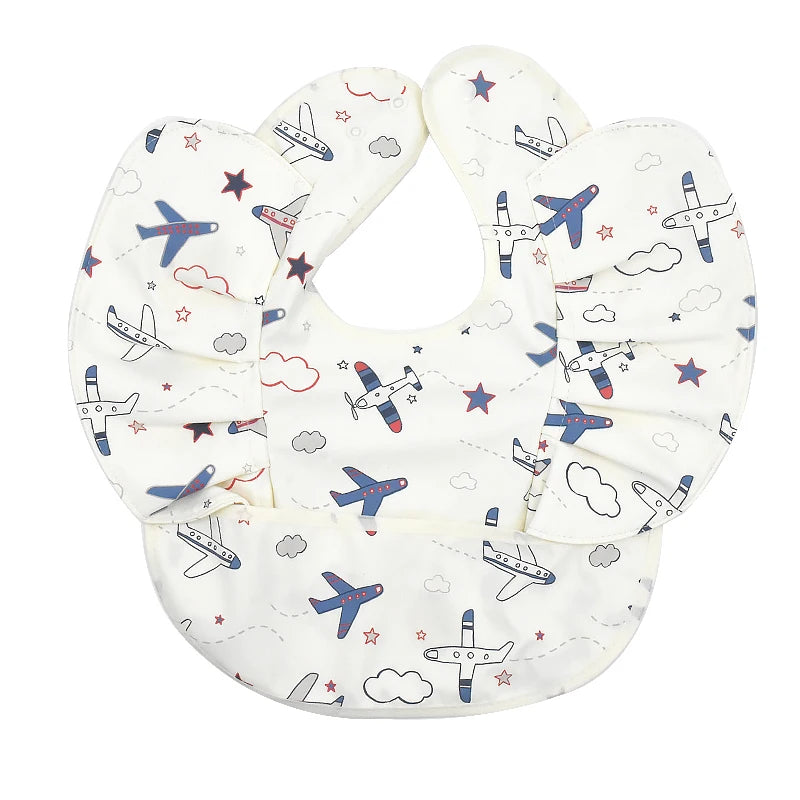 Bavoir bébé imperméable manches courtes à poche - Kassie