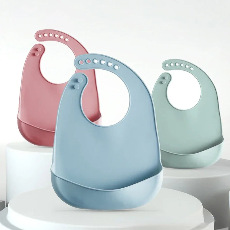 Bavoir bébé imperméable silicone sans BPA - Nova