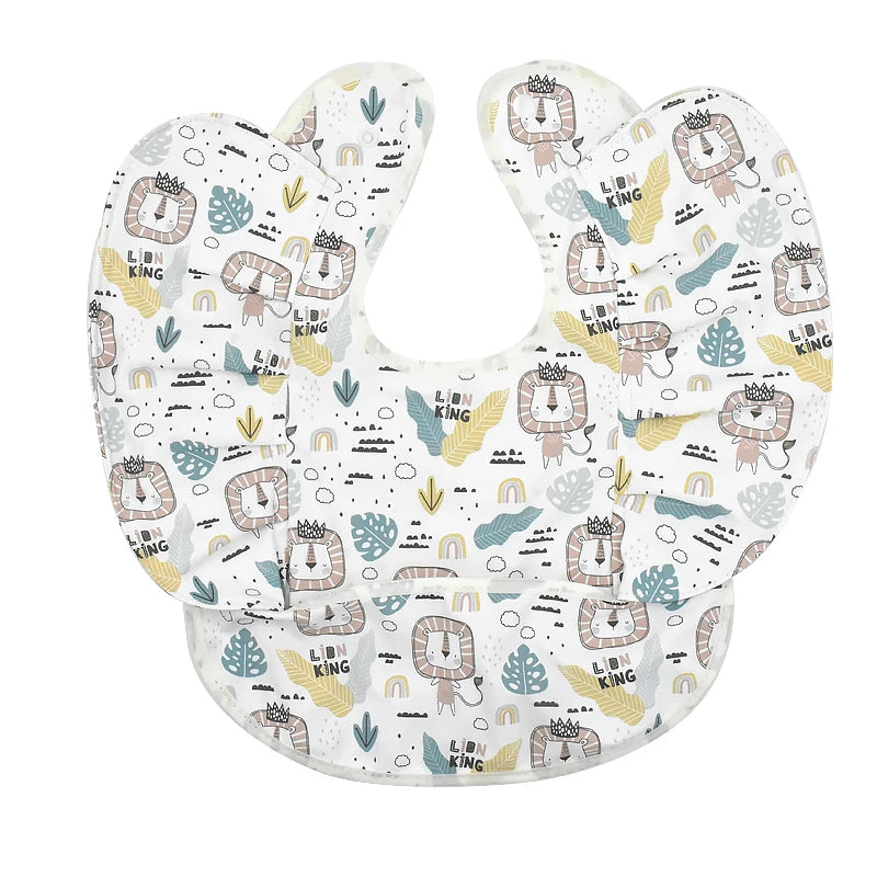 Bavoir bébé imperméable manches courtes à poche - Kassie