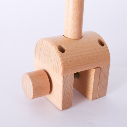 Support Mobile sécure en bois