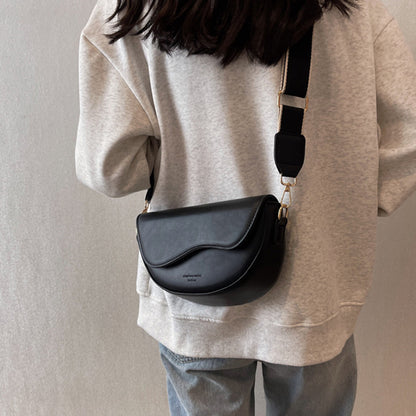 Petit sac à bandoulière noir - Bolsa