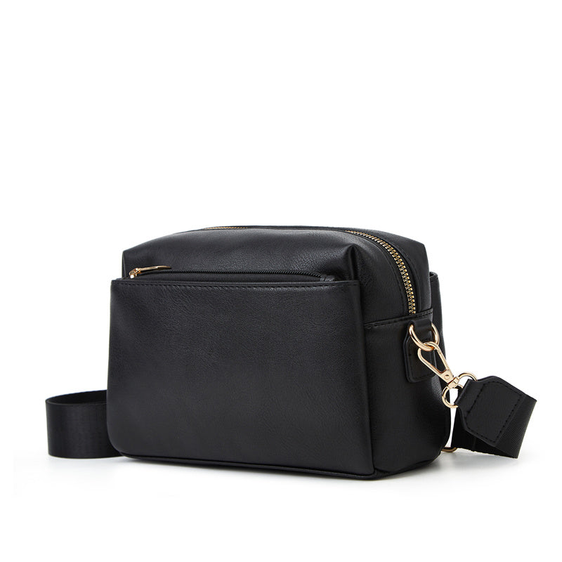 Sac à bandoulière noir femme - Lete