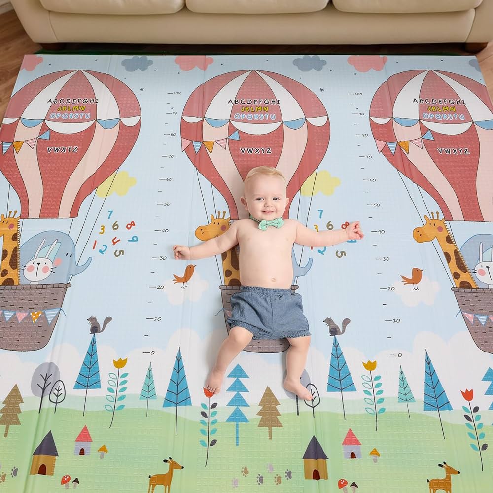 Tapis de jeu imperméable pour bébé - Melone