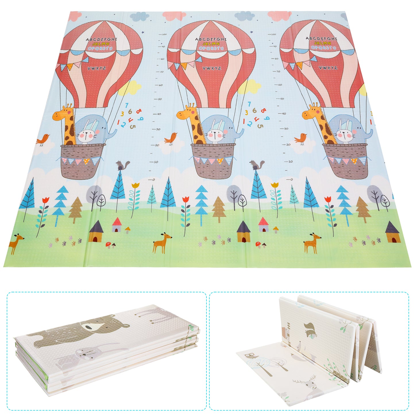 Tapis de jeu imperméable pour bébé - Melone