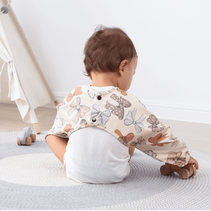 Bavoir bébé manches longues à poche - Bibs