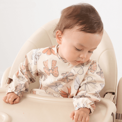 Bavoir bébé manches longues à poche - Bibs