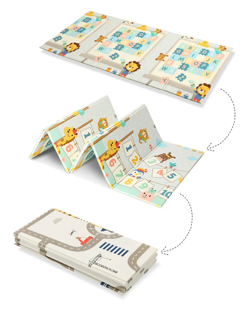 Tapis de jeu imperméable pour bébé - Melone