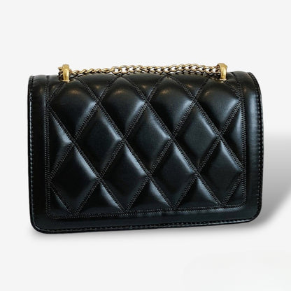 Sac à bandolière moderne noir femme - Embe