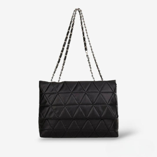 Sac à bandoulière carré noir femme - Belli