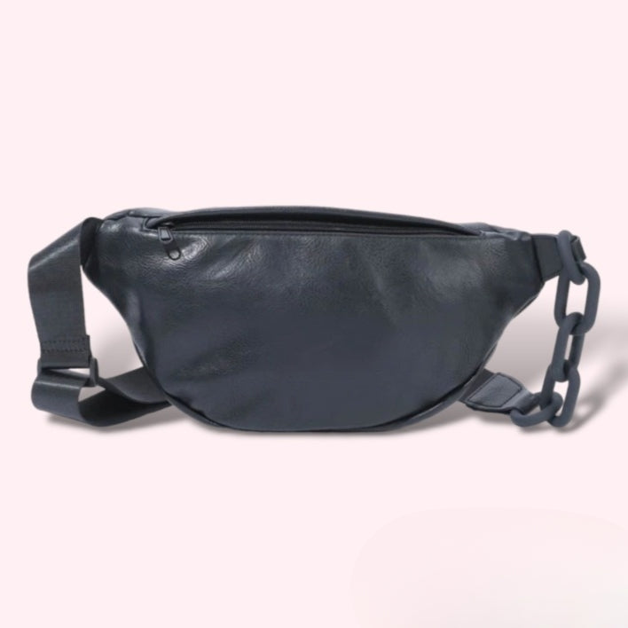 Sac bandoulière banne en cuir femme - Walle