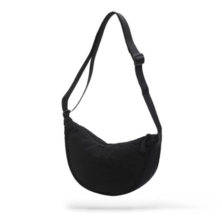 Sac banane àbandoulière noir femme - Deslo