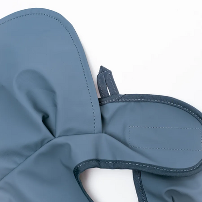 Bavoir bébé imperméable manches courtes à poche - Kassie