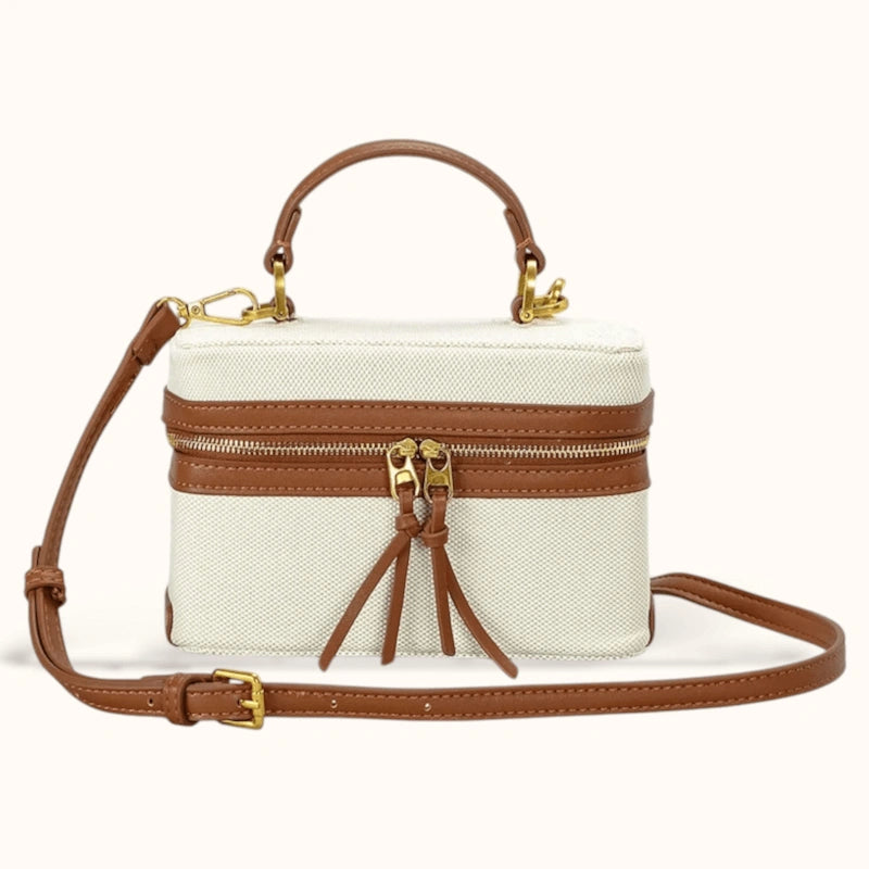 Mini sac bandoulière femme en toile - Fazi