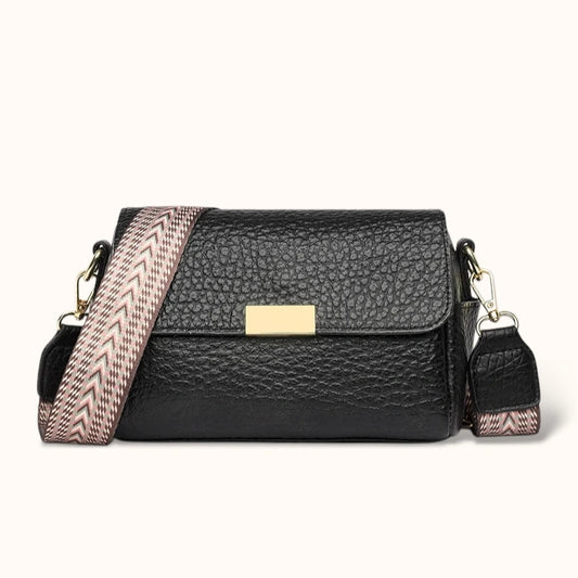 Petit sac à main bandoulière noir - Memo