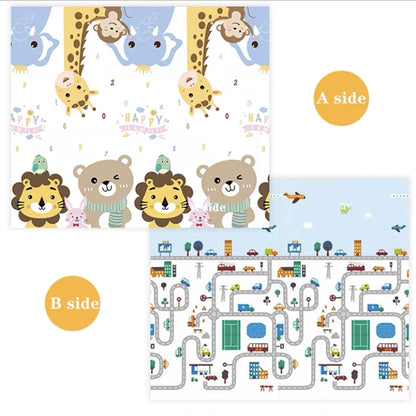 Tapis de jeu bébé à double face - Maya