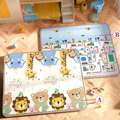 Tapis de jeu bébé à double face - Maya