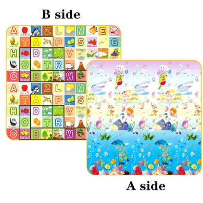 Tapis de jeu bébé à double face - Maya