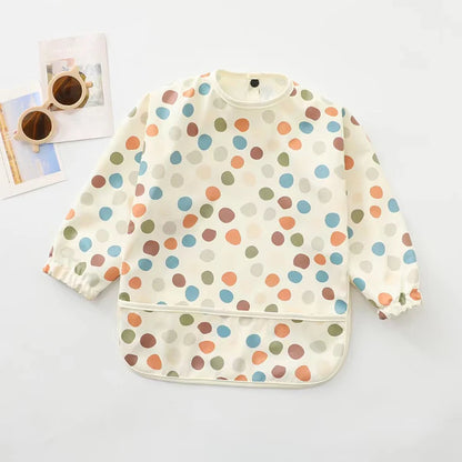 Bavoir bébé imperméable manches longues - Stuff