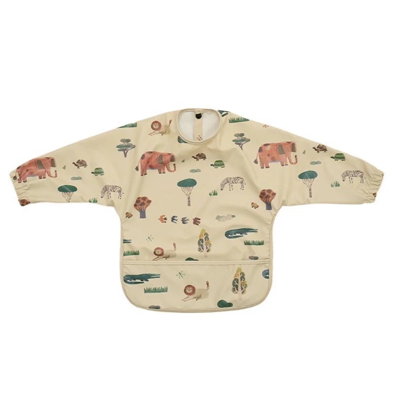 Bavoir bébé imperméable manches longues - Stuff