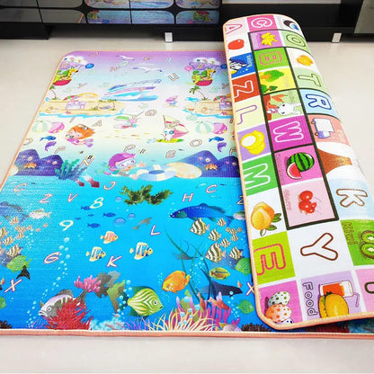 Tapis de jeu bébé à double face - Maya