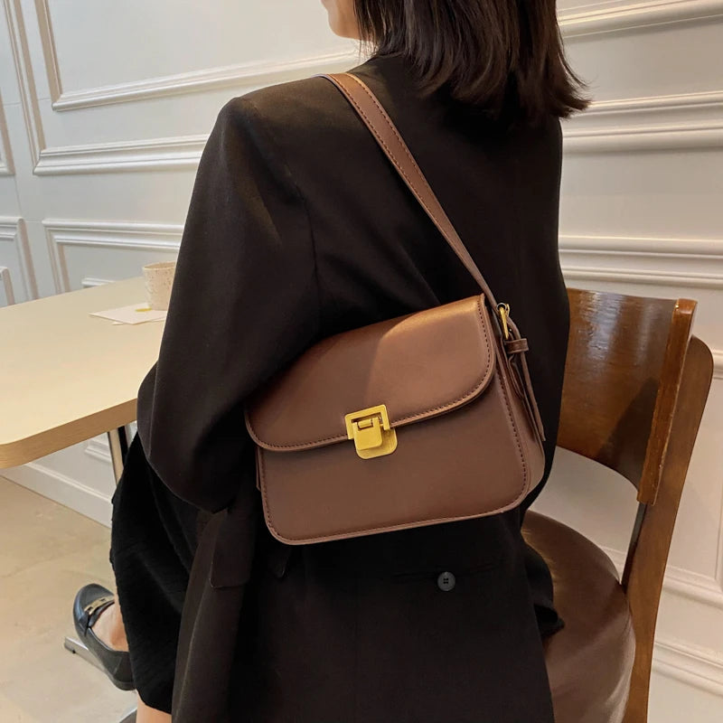 Sac bandoulière en cuir femme - Rete