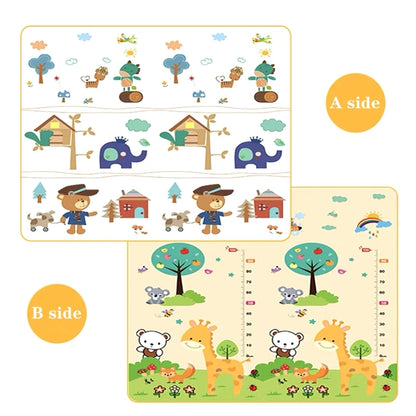 Tapis de jeu bébé à double face - Maya