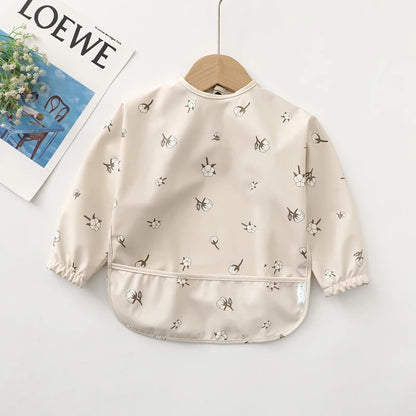Bavoir bébé imperméable manches longues - Stuff