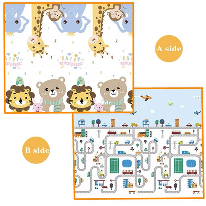 Tapis de jeu bébé à double face - Maya