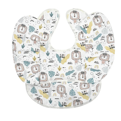 Bavoir bébé imperméable manches courtes à poche - Kassie
