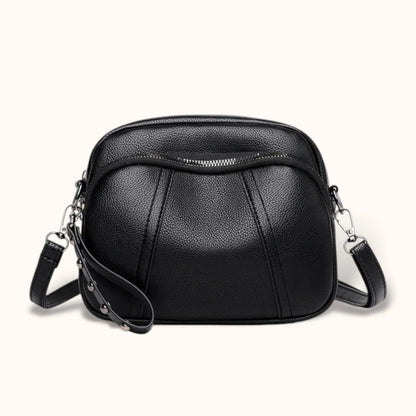 Sac bandoulière noir grand format - DAHU