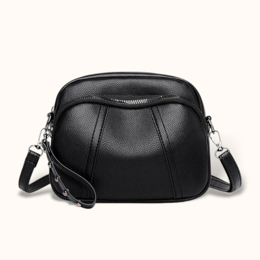 Sac bandoulière noir grand format - DAHU