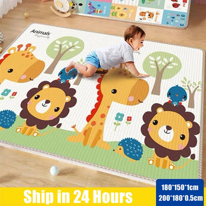 Tapis de jeu bébé à double face - Maya