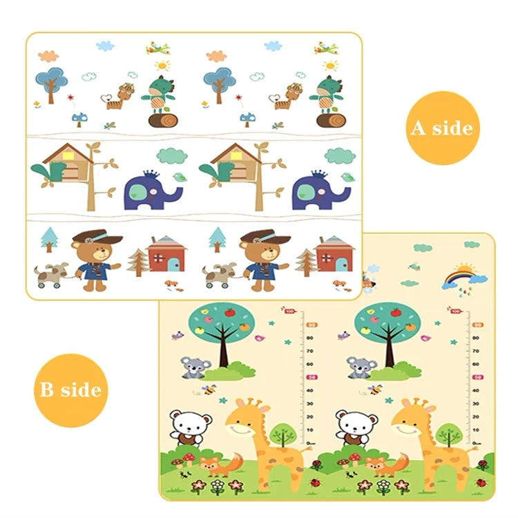 Tapis de jeu bébé à double face - Maya
