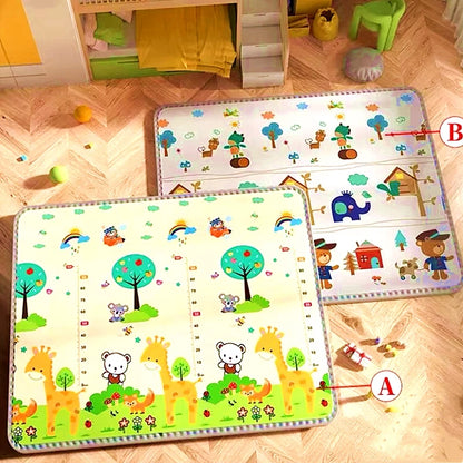 Tapis de jeu bébé à double face - Maya