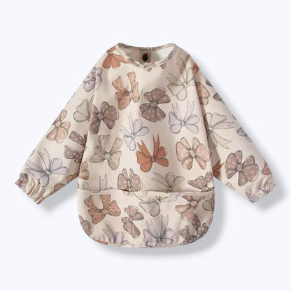 Bavoir bébé manches longues à poche - Bibs
