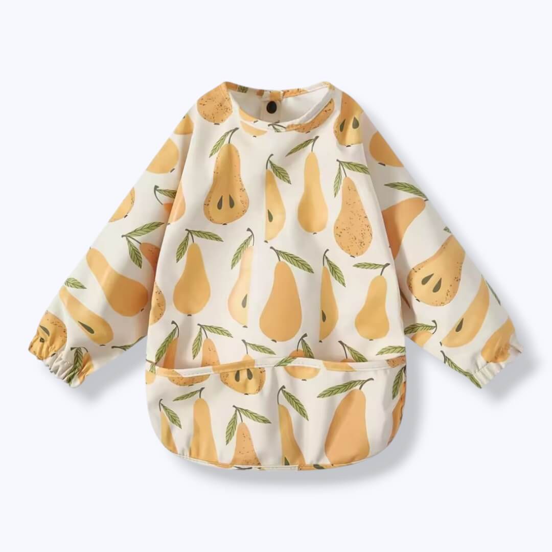 Bavoir bébé manches longues à poche - Bibs