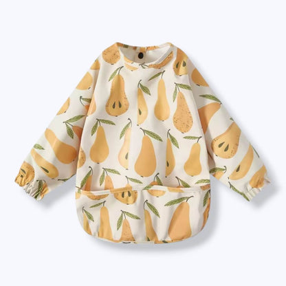 Bavoir bébé manches longues à poche - Bibs