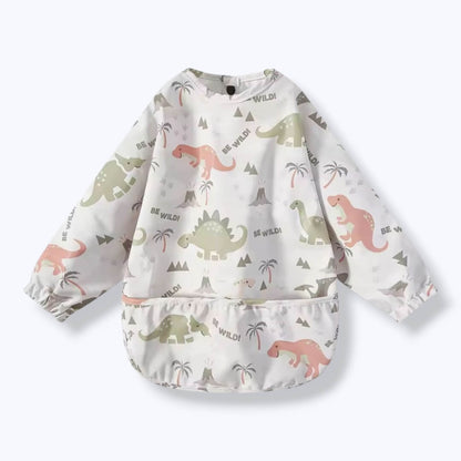 Bavoir bébé manches longues à poche - Bibs