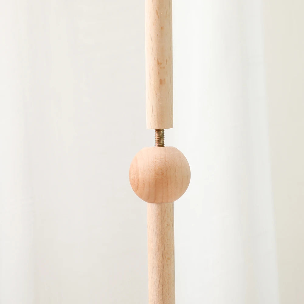 Support de mobile en bois