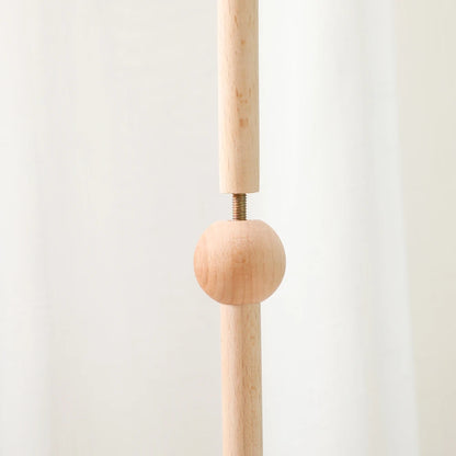 Support de mobile en bois