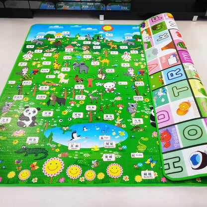 Tapis de jeu bébé à double face - Maya