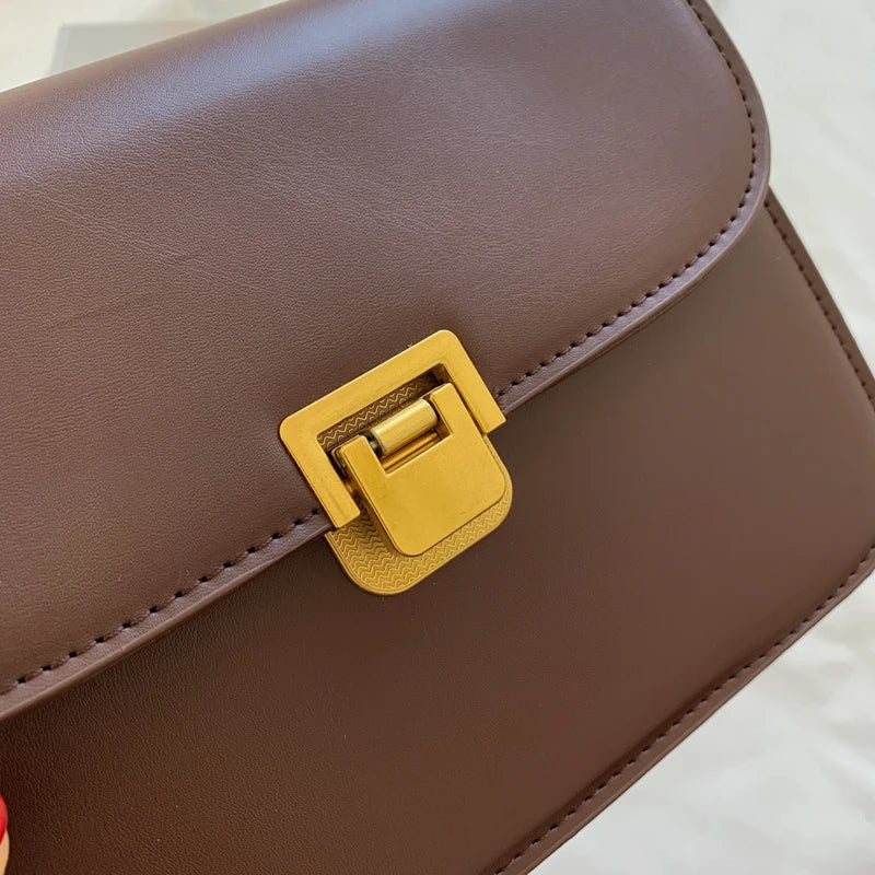 Petit sac à main bandoulière en cuir - Rete