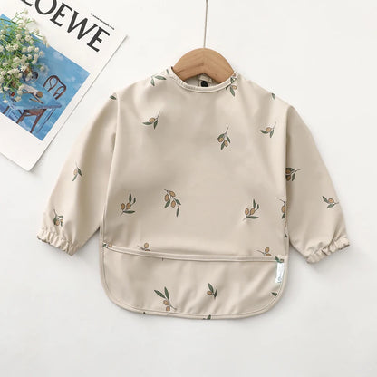 Bavoir bébé imperméable manches longues - Stuff