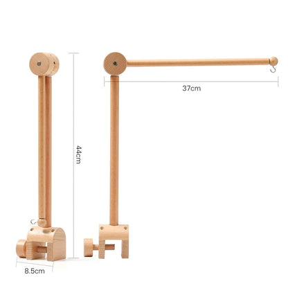 Support Mobile sécure en bois