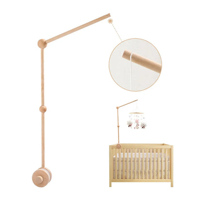 Support de mobile en bois