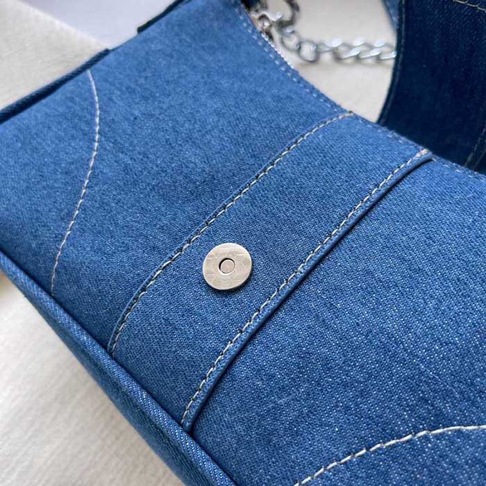 Petit sac bandouilère en jean femme - SHINE