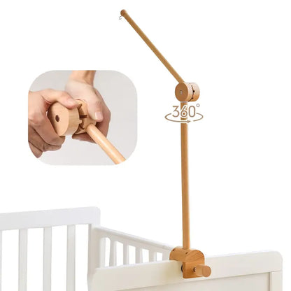 Support Mobile sécure en bois